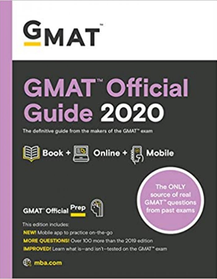 GMAT Official Guide 2020 Book + Online Paperback search * select * study